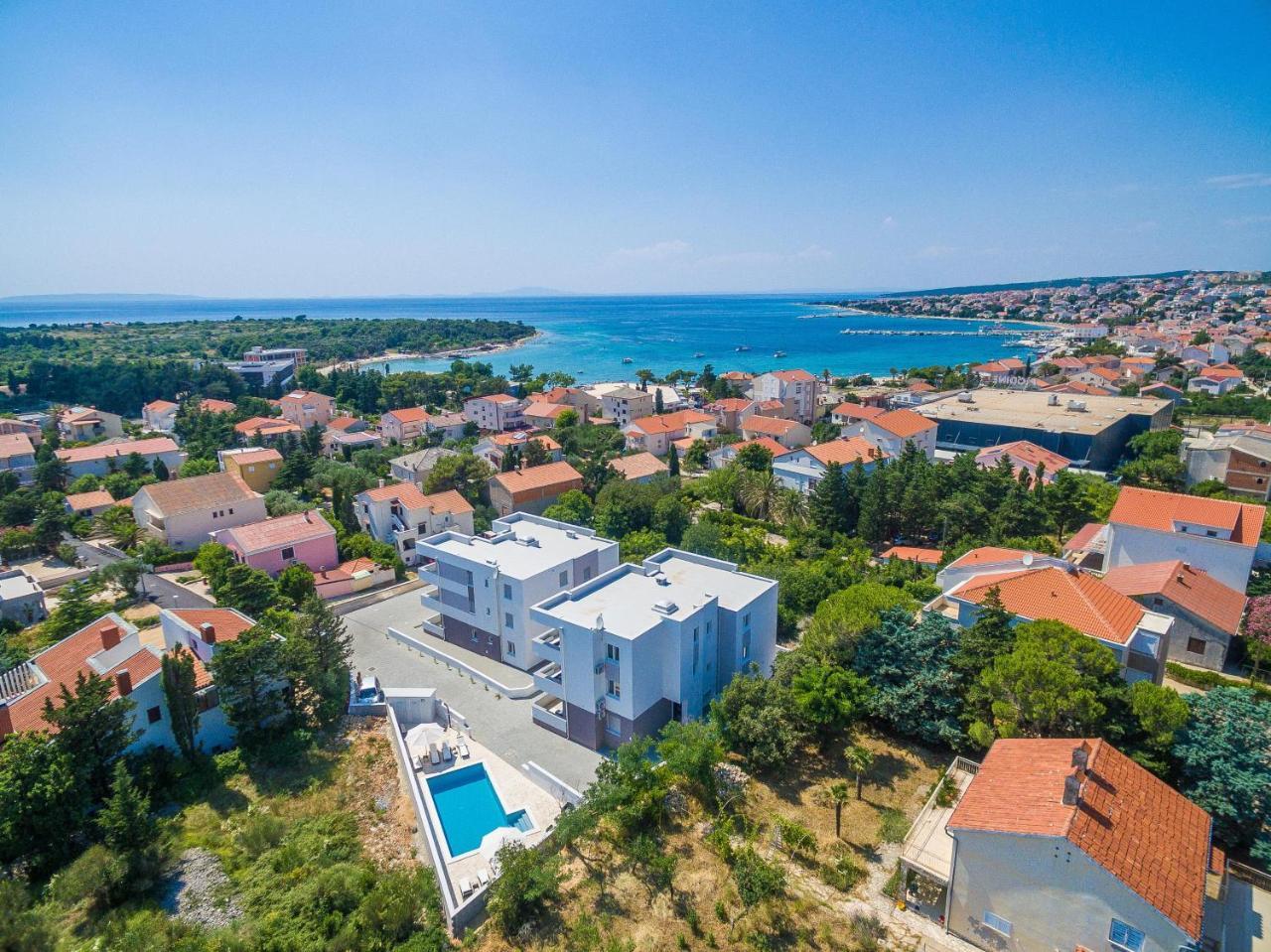 Villa Star 4 Luxury Apartment With A Pool Novalja Exterior foto
